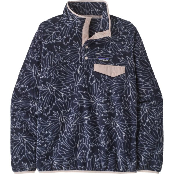 Patagonia-Patagonia-LW-Synch-Snap-T-Fleecepullover-blau-blau Patagonia - Patagonia LW Synch Snap-T Fleecepullover blau