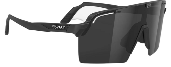 0655586330890 Rudy Project Spinshield Pro Smoke Black - Black Matte
