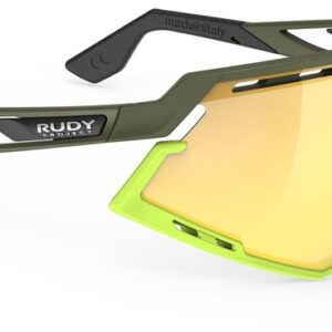 Rudy Project Defender Olive Matte - Multilaser Yellow