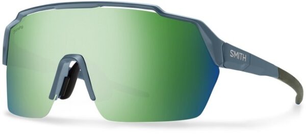 0716736839288 Smith Shift Split MAG Matte Stone - Moss - ChromaPop Green Mirror