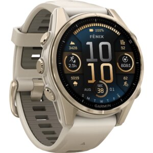 Garmin - Garmin Fenix® 8 – 43mm Amoled Pulsuhr sapphire nebelgrau