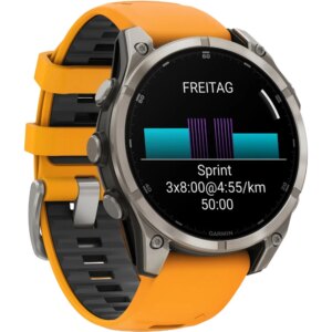Garmin - Garmin Fenix® 8 Amoled 47mm Pulsuhr graphit