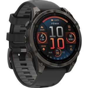 Garmin - Garmin Fenix® 8 - 47mm Amoled Pulsuhr sapphire schwarz