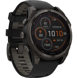 Garmin - Garmin Fenix® 8 – 47mm Solar Pulsuhr sapphire graphit