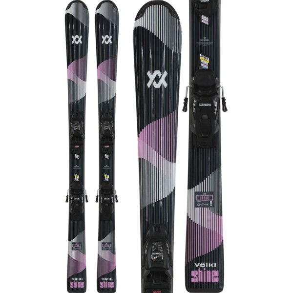 Völkl - Völkl Shine JR 25/26 Kinderski inkl. 7.0 vMotion JR Lady Bindung (140-160cm)