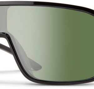 Smith Boomtown Black - ChromaPop Polarized Grey Green