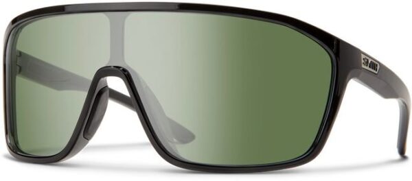 0827886538089 Smith Boomtown Black - ChromaPop Polarized Grey Green