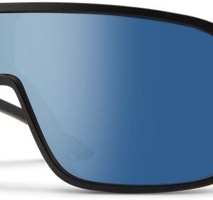 Smith Boomtown Matte Black - ChromaPop Polarized Blue Mirror