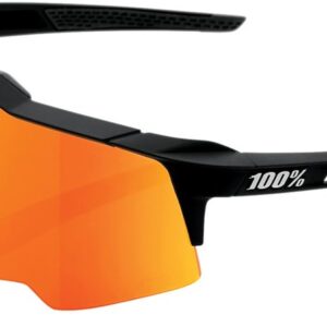 100 Percent Speedcraft Air soft tact black / Red Multilayer Mirror Lens