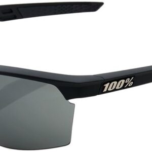 100 Percent Sportcoupe soft tact black / Smoke Lens