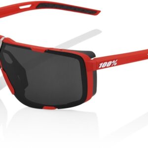 100 Percent Eastcraft Soft Tact Red / Black Mirror Lens