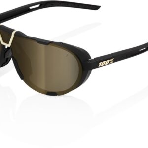 100 Percent Westcraft Soft Tact Black / Soft Gold Mirror Lens