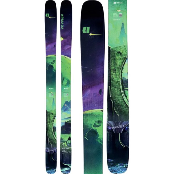 Armada-Armada-ARV-100-Madsteez-2627-Freeski-gruen Armada - Armada ARV 100 Madsteez 26/27 Freeski