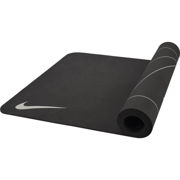 Nike-Nike-Reversible-4mm-Yogamatte-anthracite-grau Nike - Nike Reversible 4mm Yogamatte anthracite