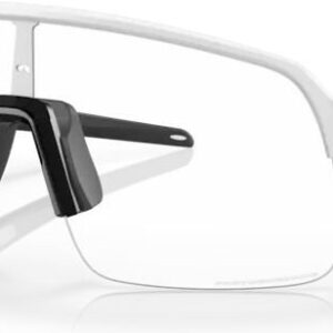 Oakley Sutro Lite Matte White/Clear To Black Iridium Photochromic