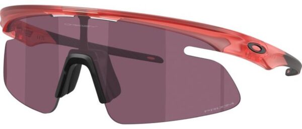 0888392684073 Oakley Rslv Lite Matte Trans Peach/Prizm Road Black
