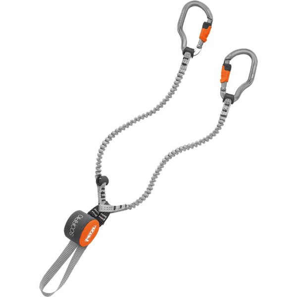Petzl-Petzl-Scorpio®-Vertigo-Klettersteigset-grau-grau Petzl - Petzl Scorpio® Vertigo Klettersteigset grau