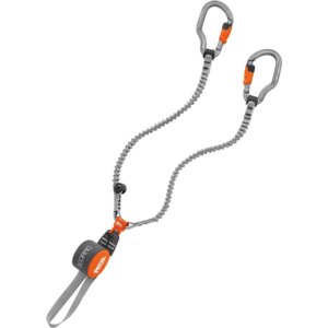 Petzl - Petzl Scorpio® Vertigo Swivel Klettersteigset grau