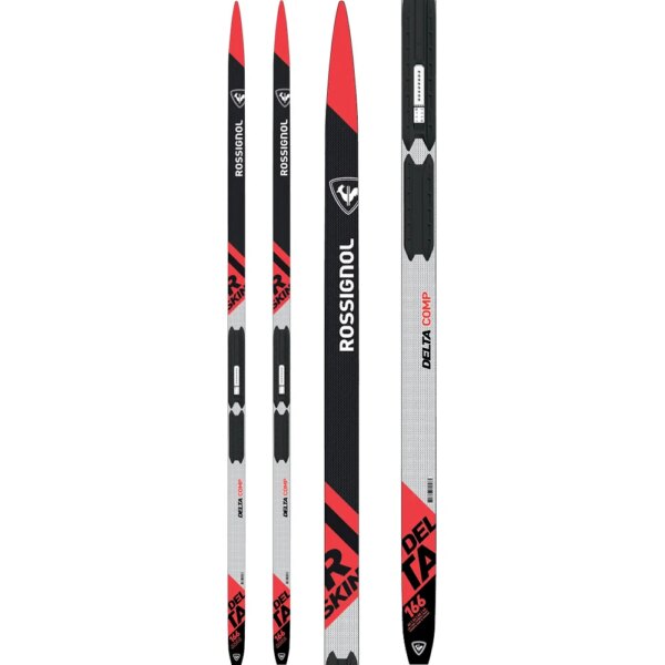 Rossignol-Rossignol-Delta-Comp-R-Skin-JR-2122-Langlaufski-Kinder-inkl.-Bindung-schwarz Rossignol - Rossignol Delta Comp R-Skin JR 21/22 Langlaufski Kinder inkl. Bindung