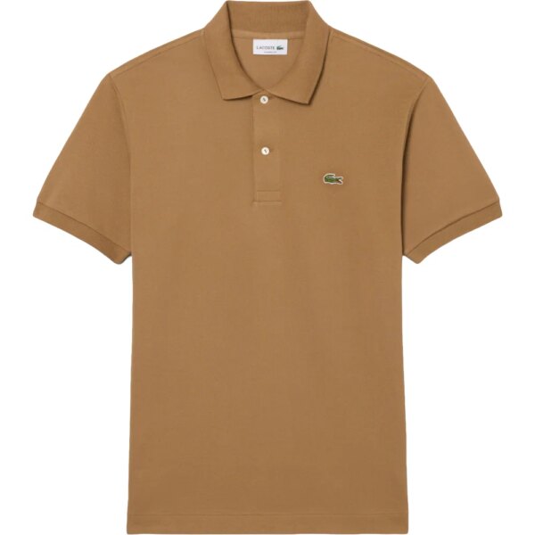 Lacoste-Lacoste-Classic-Fit-L.12.12-Original-Poloshirt-six-cookie-braun Lacoste - Lacoste Classic Fit L.12.12 Original Poloshirt six cookie