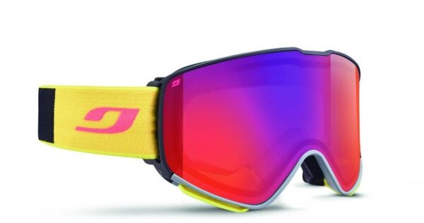 3660576793378 Julbo Quick Shift MTB Goggle Schwarz/Gelb - Flash Rot