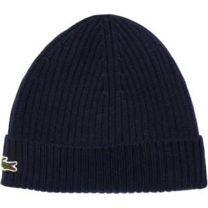 Lacoste - Lacoste Rippstrick Mütze navy blue