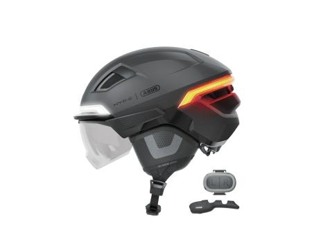 4003318380600 Abus Hyp-E BL.ACE Bremslicht E-Bike Helm