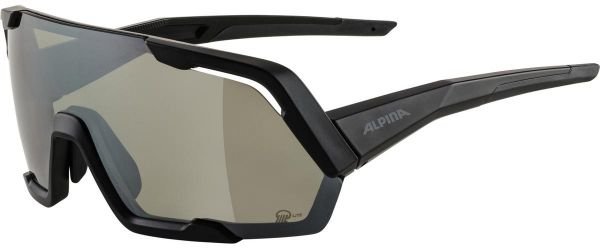 Alpina Rocket Q-Lite black matt / silver mirror lens