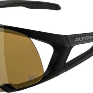 Alpina Hawkeye S Q-Lite black matt / bronce mirror lens