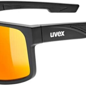 Uvex LGL 51 Black Matt / Mirror Red