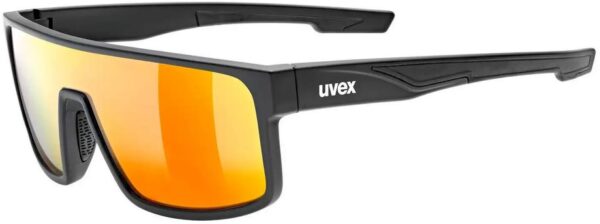 4043197360560 Uvex LGL 51 Black Matt / Mirror Red