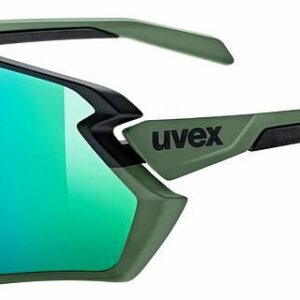 Uvex Sportstyle 231 2.0 Moss Green Black Matt / Mirror Green