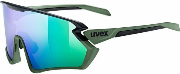 4043197360638 Uvex Sportstyle 231 2.0 Moss Green Black Matt / Mirror Green