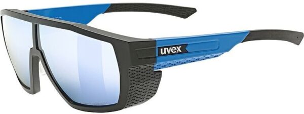 4043197361215 Uvex MTN Style P Black Blue Matt / Mirror Blue