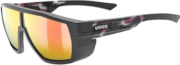 4043197361369 Uvex MTN Style P Black Pink Tortoise Matt / Mirror Pink