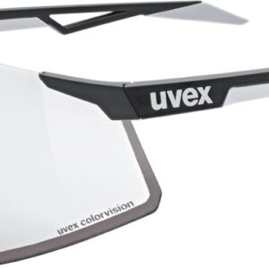 Uvex Pace Perform S CV Black Matt / Mirror Silver