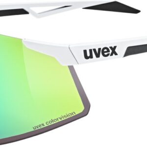 Uvex Pace Perform S CV White Matt / Mirror Green