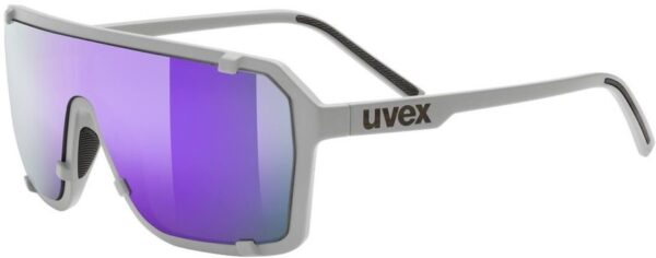 4043197377377 Uvex ESNTL Epic Grey Matt/Mirror Purple