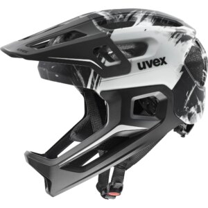 Uvex - Uvex React Jr. Fullface Fahrradhelm Kinder schwarz