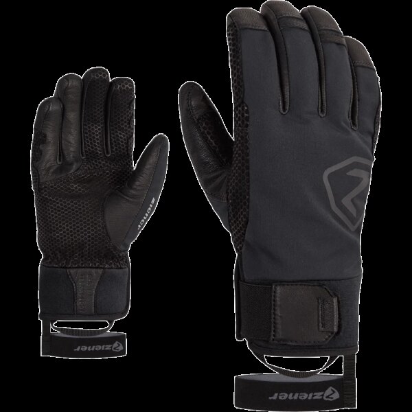 Ziener-Ziener-Gaspar-AS®-PR-Ski-Alpine-Handschuhe-schwarz-schwarz Ziener - Ziener Gaspar AS® PR Ski Alpine Handschuhe schwarz