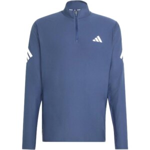 adidas - adidas Adi365 Running Iconic Climacool Half Zip Funktionsshirt blau
