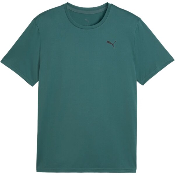 Puma-Puma-TAD-Essentials-Solid-Cat-T-Shirt-herb-garden-gruen Puma - Puma TAD Essentials Solid Cat T-Shirt herb garden