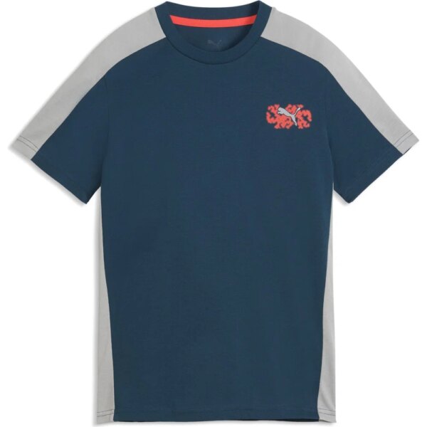 Puma - Puma Active Sports Grafik T-Shirt Kinder rot