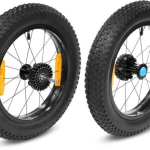 Cube Fat Wheels hinten für Kinder Fahrradanhänger Double