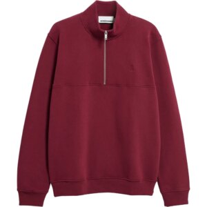 Armedangels - Armedangels Waarlo Fleece Sweatshirt velvet red