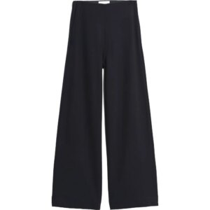 Armedangels - Armedangels Basic Jersey Wide Leg Pant Hose schwarz