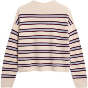 Armedangels - Armedangels Merinaa Stripes Strickpullover oatmilk
