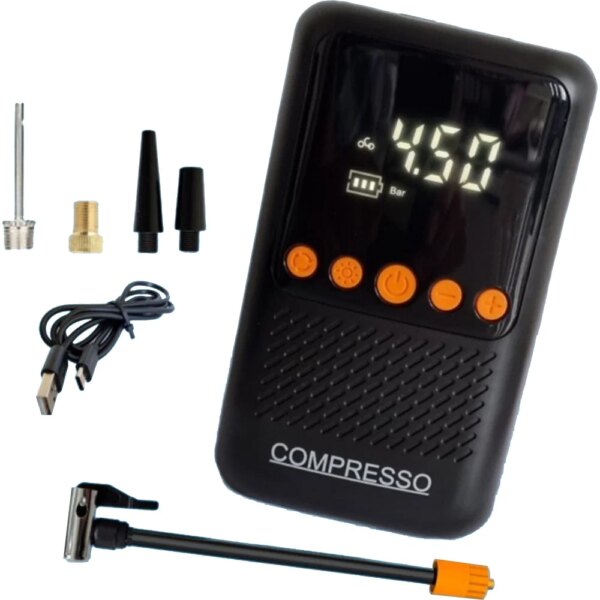 Mayersport-Mayersport-Compresso-elektrische-Luftpumpe-schwarz-schwarz Mayersport - Mayersport Compresso elektrische Luftpumpe schwarz
