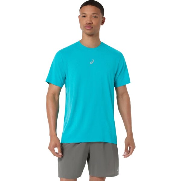 ASICS-ASICS-Road-Seamless-T-Shirt-energy-aqua-blau ASICS - ASICS Road Seamless T-Shirt energy aqua
