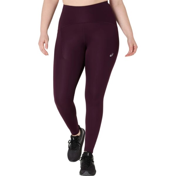 ASICS-ASICS-Road-Hight-Waist-Lauftights-dark-aubergine-lila ASICS - ASICS Road Hight Waist Lauftights dark aubergine